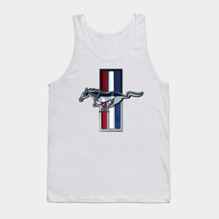 Mustang Full Color Logo - Emblem Tank Top